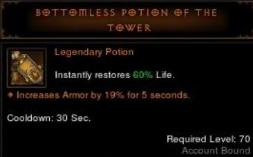 bottomless potion of the tower